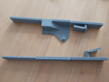 Load image into Gallery viewer, 28mm Dock Walls Dock Gate Sets River Gates Wargaming Moving Gates