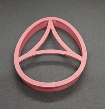 Load image into Gallery viewer, Easter Egg Cookie Cutter 3D Printed Biscuit Stamp Fondant Icing Cake Decoration