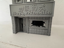 Load image into Gallery viewer, 28mm Destroyed Ruined Noodle Restaurant Shop War Tabletop Gaming