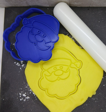 Load image into Gallery viewer, Santa Father Christmas Cookie Cutter 3D Printed Biscuit Stamp Fondant Icing0