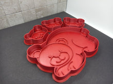 Load image into Gallery viewer, Mummy Bear and Baby Bears Cookie Cutter 3D Printed Biscuit Stamp Fondant Mothers