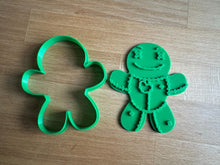 Load image into Gallery viewer, Voodoo Doll 3D Printed Halloween Cookie Cutter Stamp Baking Shape Tool