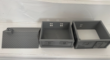 Load image into Gallery viewer, 28mm Rural Farm House Style Window Shutters Removable Roof Wargaming Building