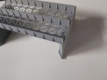 Load image into Gallery viewer, TT120 Gauge Twin Track Abutment Bridge Support Pier Model Railway Girder Brick