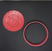 Load image into Gallery viewer, Baby Shower Cookie Cutter 3D Printed Biscuit Stamp Fondant Icing Cake Decoration