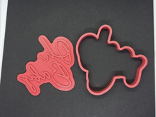 Load image into Gallery viewer, Oh Baby Wording Cookie Cutter 3D Printed Biscuit Stamp Fondant Baby Shower Cake