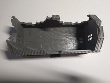 Load image into Gallery viewer, Ruins of House Barn or Workshop Style Wargaming 28mm Destroyed Building