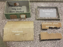 Load image into Gallery viewer, OO Gauge Warehouse Building Railway Platform Shipping Building Industrial