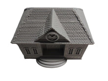 Load image into Gallery viewer, OO Gauge Railway Station Clock Tower Model Train Station Building with Platform