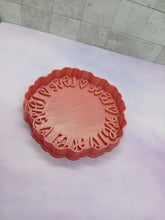 Load image into Gallery viewer, Love Circular Cookie Cutter 3D Printed Biscuit Stamp Fondant Icing Cake Decor