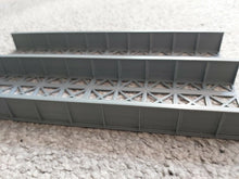 Load image into Gallery viewer, OO Gauge Twin Track Bridge Girder and Support Piers for Model Railway