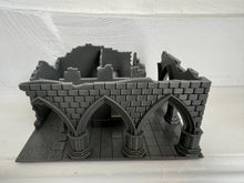 Load image into Gallery viewer, Remelle Archway Ruins Tabletop Terrain Wargaming Destroyed Buildings 28mm