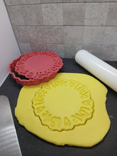 Load image into Gallery viewer, Love Circular Cookie Cutter 3D Printed Biscuit Stamp Fondant Icing Cake Decor