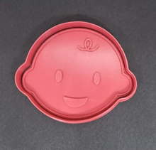Load image into Gallery viewer, Baby Face Cookie Cutter 3D Printed Biscuit Stamp Fondant Icing Baby Shower Cake