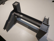 Load image into Gallery viewer, TT120 Gauge Model Railway Station Platform Footbridge with Lifts Stairway Steps