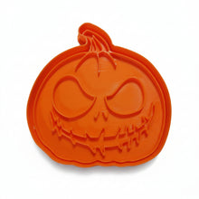 Load image into Gallery viewer, Pumpkin Halloween 3DPrinted Cookie Cutter and Stamp Spooky Baking Tool