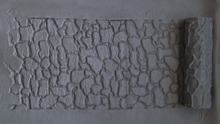 Load image into Gallery viewer, Texture Rollers Clay Polymer for Wargaming Base Concrete Wall Floor Patterns Set 7