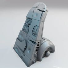 Load image into Gallery viewer, Starship Spaceship Broken Wing - Sci-Fi Scatter Terrain - Tabletop Terrain 28mm