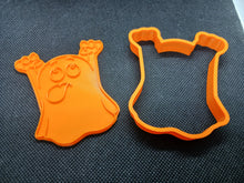 Load image into Gallery viewer, Scary Ghost Cookie Cutter 3DPrinted Biscuit Stamp Halloween Fondant Decoration