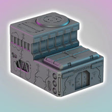 Load image into Gallery viewer, Sci Fi Hospital Building Tabletop Terrain Scenery 28mm 32mm 3D Printed