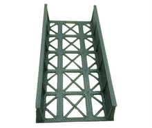 Load image into Gallery viewer, Girder Bridge N Gauge for Model Railway Single Track Bridge.Sides & Deck Section
