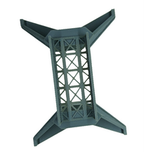 Load image into Gallery viewer, Small Girder Bridge N Gauge Model Railway Supports Brick/ Stonework Detail