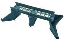 Load image into Gallery viewer, Girder Bridge N Gauge Model Railway Bridge Support Girders Stonework Piers
