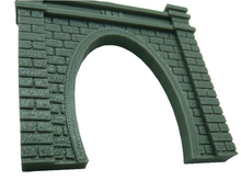 Load image into Gallery viewer, Railway Portal 1896 Detail Tunnel Single Track N Gauge Model Train Entrance