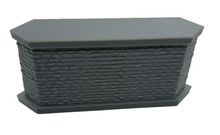 Load image into Gallery viewer, N Gauge Twin Track Bridge Support Pier Model Railway Girder Support Brick Stone Detail