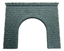 Load image into Gallery viewer, Stonework Detail Railway Tunnel Single Track N Gauge Model Train Portal Entrance