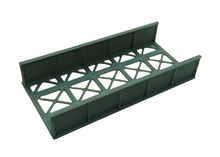 Load image into Gallery viewer, Girder Bridge N Gauge for Model Railway Single Track Bridge.Sides & Deck Section