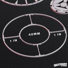 Load image into Gallery viewer, Kill Team 2024 Objective Markers 14 Pieces 3D Printed in Grey