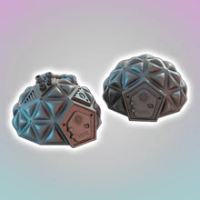 Load image into Gallery viewer, Slum Tent Hovel Buildings Sci-Fi Scenery Scatter Terrain 28mm 3D Printed
