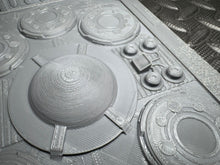 Load image into Gallery viewer, Sci-Fi Transmat Teleportation Pad - 28mm Desert Terrain - Desert Edge Outpost
