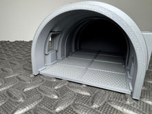 Load image into Gallery viewer, Military Barracks Prefab Nissen Hut - 3D Printed 28mm Wargaming Terrain Building