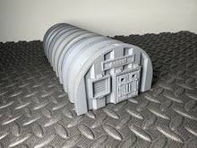 Load image into Gallery viewer, Pre Fab Military Armory Nissen Hut - 3D Printed 28mm Terrain Wargaming Building