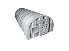 Load image into Gallery viewer, Pre Fab Military Armory Nissen Hut - 3D Printed 28mm Terrain Wargaming Building