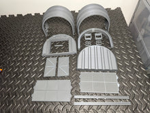 Load image into Gallery viewer, Aircraft Hangar Vehicle Storage Unit - 3D Printed 28mm 32mm Wargaming Terrain
