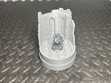 Load image into Gallery viewer, Miniature Display Plinth Hero Stand Diorama Base Modular - Dungeon Ruins Theme