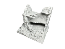 Load image into Gallery viewer, Ruined Watchtower Terrain for D&D Fantasy Games Medieval Scenery 20mm 28mm