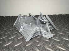 Load image into Gallery viewer, 28mm Ruined Viking Hut 2 - Destroyed Buildings - Norse Terrain Medieval Scenery