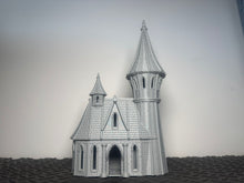 Load image into Gallery viewer, Elven House 2 3D Printed Fantasy Building Terrain for D&D LOTR Style Games 28mm