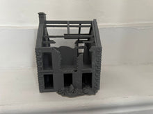 Load image into Gallery viewer, 28mm Ruined Rubble House Tabletop Terrain Wargaming Buildings Destroyed