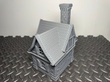 Load image into Gallery viewer, Fantasy Human House 1 Tabletop Wargaming Terrain D&D Medieval Building 28mm 32mm