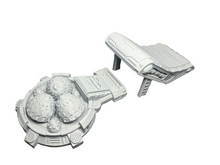 Load image into Gallery viewer, 28mm Grinding Pit Factory Industrial Scatter Terrain for 28mm Wargaming Sci Fi