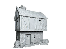 Load image into Gallery viewer, Briarwood House 3 Medieval Fantasy Terrain 3D Printed - Tabletop RPG Gaming 28mm