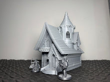 Load image into Gallery viewer, Elf House 2 Mythalor Tabletop Fantasy Terrain D&D Elven Building 28mm 32mm
