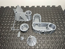 Load image into Gallery viewer, 28mm Elven House 4 3D Printed Fantasy Building Terrain for D&D LOTR Silver Haven