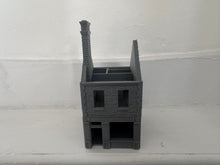 Load image into Gallery viewer, 28mm Ruined Rubble Shop Tabletop Terrain Wargaming WW2 Buildings Destroyed