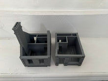 Load image into Gallery viewer, 28mm Ruined Rubble Shop Tabletop Terrain Wargaming WW2 Buildings Destroyed
